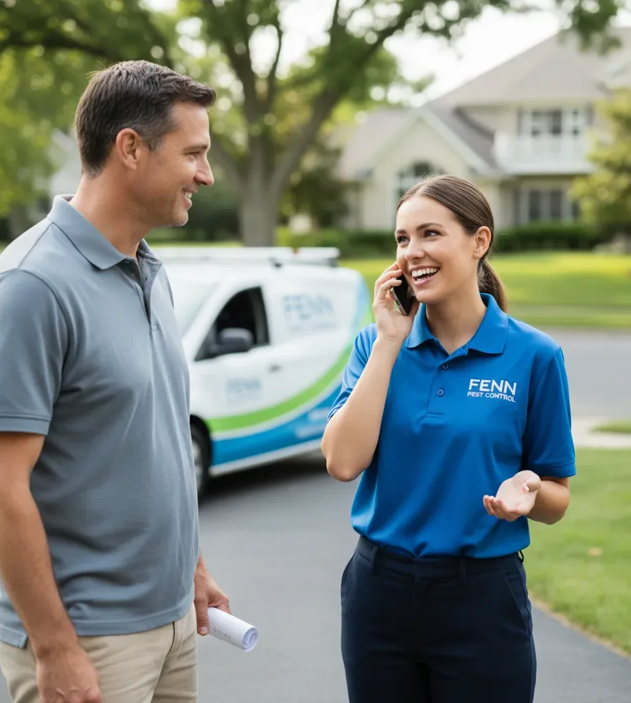 Fenn Pest Control customer support in Busy
